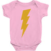 lightning bolt camera flash Baby Onesie