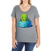 call of the kiddie pool Ladies Curvy T-Shirt