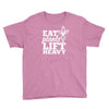 eat plants lift heavy Youth Tee