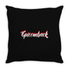 EPICOMBACK Throw Pillow