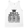 F Chord Dad Funny Guitar Tank Top