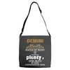 Gemini Hated By Many Wanted By Plenty Disliked By Some Confronted By N Adjustable Strap Totes