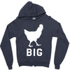 big cock Zipper Hoodie