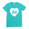 little mix logo heart Ladies Fitted T-Shirt
