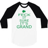 keep calm ireland 3/4 Sleeve Shirt