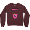 Creating a Lil Monster Baby Girl Crewneck Sweatshirt