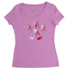bohemian revenge Women's Triblend Scoop T-shirt