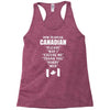 How To Speak Canadian Racerback Tank