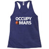 occupy mars Racerback Tank