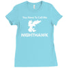 call me nighthawk step brothers Ladies Fitted T-Shirt