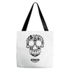 loco coco skul Tote Bags