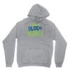 i bleed blue and green Hoodie