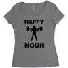 happy hour Women's Triblend Scoop T-shirt