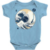 the great wave off sound Baby Bodysuit