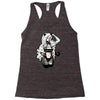cat woman Racerback Tank