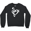 musik notes Crewneck Sweatshirt