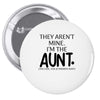 the cool fun and favorite aunt Pin-back button