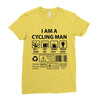 clyling man Ladies Fitted T-Shirt