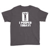 novelty funny humor tee graphic Youth Tee