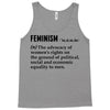 Feminism Noun Tank Top