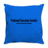 national sarcasm society funny t shirt college s 3xl Throw Pillow