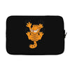 garfield scratching, ideal gift or birthday present funny Laptop sleeve