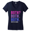 Both is Good Women's V-Neck T-Shirt