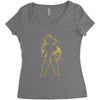 Goku Women's Triblend Scoop T-shirt