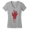 protect the living Women's V-Neck T-Shirt