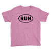 basic running oval Youth Tee