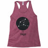 Virgo Zodiac Sign Minimal Design Racerback Tank