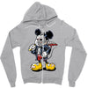 jason mouse Zipper Hoodie