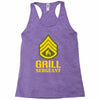 grill sergeant military Racerback Tank
