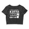 There's Nothing a Little Starbucks and Disney Can't Fix Crop Top