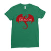 Little of Dragon Ladies Fitted T-Shirt