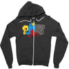 lego guy Zipper Hoodie