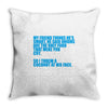 my friend thinks he's smart Throw Pillow