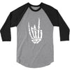 skeleton hand 3/4 Sleeve Shirt