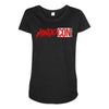 mondocon's first and second year in existence Maternity Scoop Neck T-shirt