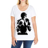 rocky balboa Ladies Curvy T-Shirt