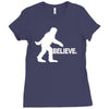 gfoot t shirt funny t shirt cool tshirt sasquatch shirt kids tee shirt Ladies Fitted T-Shirt