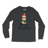 merry cristmas reindeer Long Sleeve Shirts