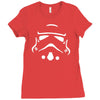stormtrooper retro star wars baseball jersey Ladies Fitted T-Shirt
