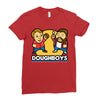doughboys logo Ladies Fitted T-Shirt