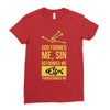deformed jesus Ladies Fitted T-Shirt