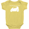 only smarties have the answer'   funny Baby Onesie