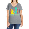 report abuse Ladies Curvy T-Shirt