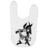 black rabbit Baby Bibs