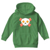 Bacon Egg Skull Youth Hoodie