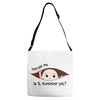 November Peeking Out Baby Boy Adjustable Strap Totes